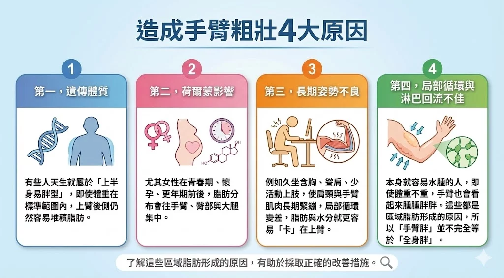 造成手臂粗壯4大原因 